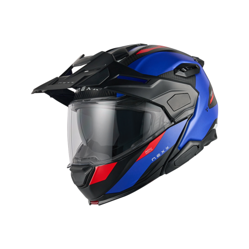 Κράνος μηχανής NEXX X.LIFECOUNTRY TERRA BLUE/RED MT