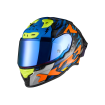 Κράνος μηχανής NEXX X.R3R ZIGER ORANGE/BLUE thumb