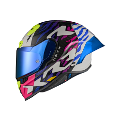 Κράνος μηχανής NEXX X.R3R ZIGER PURPLE/BLUE