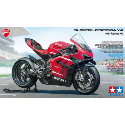 Παιχνίδι - μοτοσυκλέτα για συναρμολόγηση Ducati Superleggera V4 RACING KIT