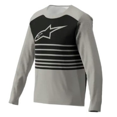 Μπλούζα ποδηλασίας ALPINESTARS LS A-DURA ELITE 2.0 GRAY