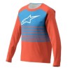 Μπλούζα ποδηλασίας ALPINESTARS LS A-DURA ELITE 2.0 RED