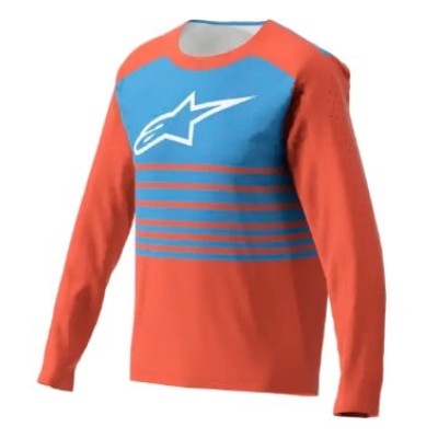 Μπλούζα ποδηλασίας ALPINESTARS LS A-DURA ELITE 2.0 RED