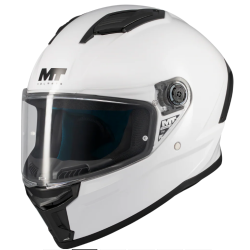 Κράνος μηχανής MT STINGER 2 PURE A0 WHITE GLOSS