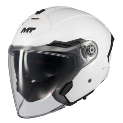 Κράνος μηχανής MT COSMO SV PURE A0 WHITE GLOSS 