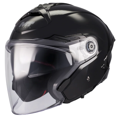 Κράνος μηχανής MT COSMO SV PURE A1 BLACK GLOSS