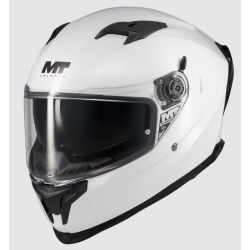 Κράνος μηχανής MT BRAKER SV PURE A0 WHITE GLOSS