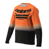 Μπλούζα ποδηλασίας ALPINESTARS LS A-DURA ASTARS 2.0 ORANGE/BLACK