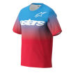 Κοντομάνικη μπλολυζα ποδηλασίας ALPINESTARS SS A-DURA ASTARS 2.0 RED/BRIGHT BLUE thumb