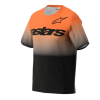 Κοντομάνικη μπλούζα ποδηλασίας ALPINESTARS SS A-DURA ASTARS 2.0 ORANGE/BLACK