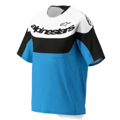 Κοντομάνικη μπλούζα ποδηλασίας ALPINESTARS SS A-DURA RACE BRIGHT BLUE