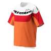 Κοντομάνικη μπλούζα ποδηλασίας ALPINESTARS SS A-DURA RACE ORANGE