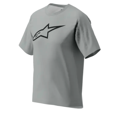 Κοντομάνικη μπλούζα ποδηλασίας ALPINESTARS SS A-DURA RACE GRAY