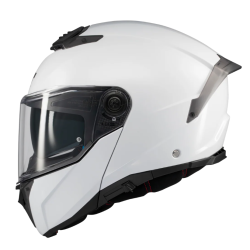 Κράνος μηχανής MT ATOM 2 SV PURE A0 WHITE GLOSS