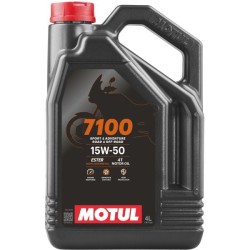 Λάδι μηχανής MOTUL 7100 4T 15W-50 - 4 λίτρα