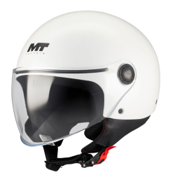 Κράνος μηχανής MT STREET S PURE A0 WHITE GLOSS