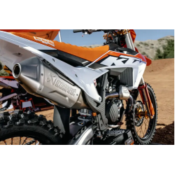 Ολόκληρο σύστημα εξάτμισης Akrapovic Evolution Line KTM SX-F450 23-26; Husqvarna FC450 23-26; Gas Gas MC450 24-25 Ολόκληρο σύστημα εξάτμισης Akrapovic Evolution Line KTM SX-F450 23-26; Husqvarna FC450 23-26; Gas Gas MC450 24-25