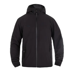 Μπουφάν μηχανής JOHN DOE HOOD XTM V3 RIP STOP SOFTSHELL BLACK