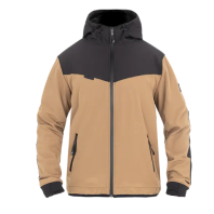 Μπουφάν μηχανής JOHN DOE HOOD XTM V3 RIP STOP SOFTSHELL DESERT/BLACK