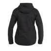 Γυναικείο μπουφάν μηχανής JOHN DOE HOOD XTM V3 RIP STOP SOFTSHELL BLACK thumb