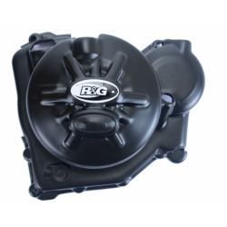 Προστατευτικό κάλυμμα κινητήρα R&G RACING Race Series Black Right Engine Case Protection Cover Aprilia RSV4RR
