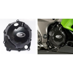 Προστατευτικό κάλυμμα κινητήρα R&G RACING Right Crankcase Protection Cover Black Kawasaki Z1000/SX Προστατευτικό κάλυμμα κινητήρα R&G RACING Right Crankcase Protection Cover Black Kawasaki Z1000/SX