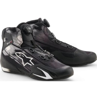 Μποτάκια μηχανής ALPINESTARS CELER VENTED BLACK/WHITE Μποτάκια μηχανής ALPINESTARS CELER VENTED BLACK/WHITE