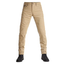 Παντελόνι μηχανής PANDO MOTO ROBBY BEIGE - Slim-fit Cordura® - LONG