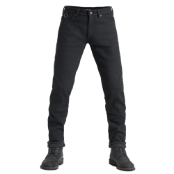 Παντελόνι μηχανής PANDO MOTO STEEL BLACK 02 - Slim-Fit Dyneema® - SUPER LONG