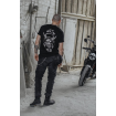 Παντελόνι μηχανής PANDO MOTO BOSS DYN 01 - Slim-Fit Cordura® and BALISTEX - SHORT thumb
