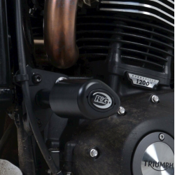 Προστατευτικά μανιτάρια μηχανής R&G RACING Aero Crash Protectors Black Triumph Scrambler 1200 19-23