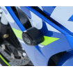 Προστατευτικά μανιτάρια μηχανής R&G RACING Aero Race Crash Protectors Black Suzuki GSX-R1000 17-21 thumb