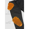 Γυναικείο παντελόνι μηχανής PANDO MOTO LORICA BLACK A - Slim Fit Cordura® - LONG thumb