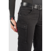 Γυναικείο παντελόνι μηχανής PANDO MOTO MILA CARGO BLACK Chino Style Cordura® - SHORT thumb