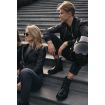 Γυναικείο παντελόνι μηχανής PANDO MOTO KUSARI COR 03 - Skinny-Fit Cordura® - LONG thumb
