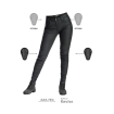 Γυναικείο παντελόνι μηχανής PANDO MOTO LORICA KEV 02 - Slim-Fit Kevlar® thumb