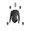 Γυναικείο προστατευτικό κορμάκι PANDO MOTO - SHELL WW BLACK 02 thumb