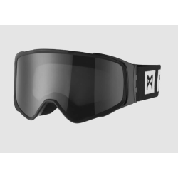 Μάσκα motocross PANDO MOTO Minimalist -  Anti-Fog, Anti-Scratch - BLACK