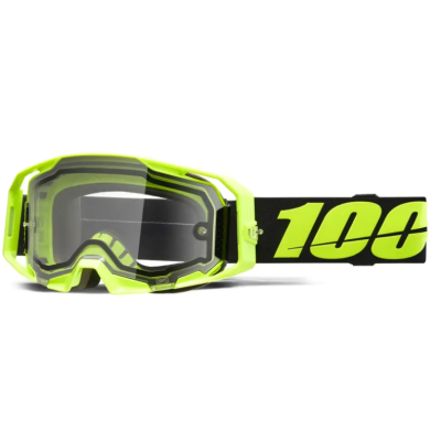 Μάσκα Motocross 100% ARMATIC ENDURO MOTO DUAL PANE NEON YELLOW