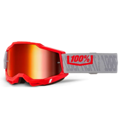 Μάσκα motocross 100% ACCURI 2 GATORBACK/RED MIRROR