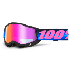 Μάσκα motocross 100% ACCURI 2 SUPERDOME/DARK RED