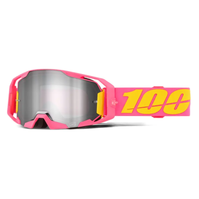 Μάσκα motocross 100% ARMATIC SNAKPAK/SILVER FLASH