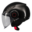 Κράνος μηχανής METRO S SOLID V2 A1 BLACK GLOSS thumb