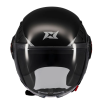 Κράνος μηχανής METRO S SOLID V2 A1 BLACK GLOSS thumb