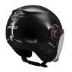Κράνος μηχανής METRO S SOLID V2 A1 BLACK GLOSS thumb