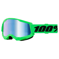 Μάσκα motocross 100%  STRATA 2 NEON GREEN/BLUE