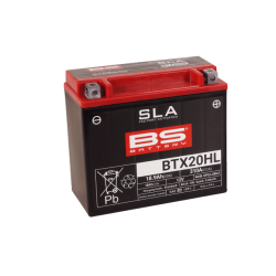 Μπαταρία μοτοσυκλέτας BS 12V - BTX20HL SLA