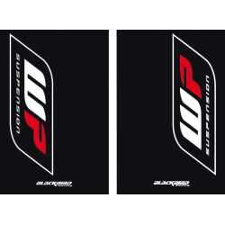 Προστατευτικά αυτοκόλλητα πιρουνιού WP BLACKBIRD RACING 