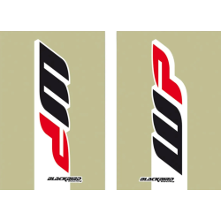 Προστατευτικά αυτοκόλλητα πιρουνιού WP BLACKBIRD RACING
