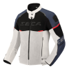 Μπουφάν μηχανής SECA AIRFLOW III GREY/NAVY